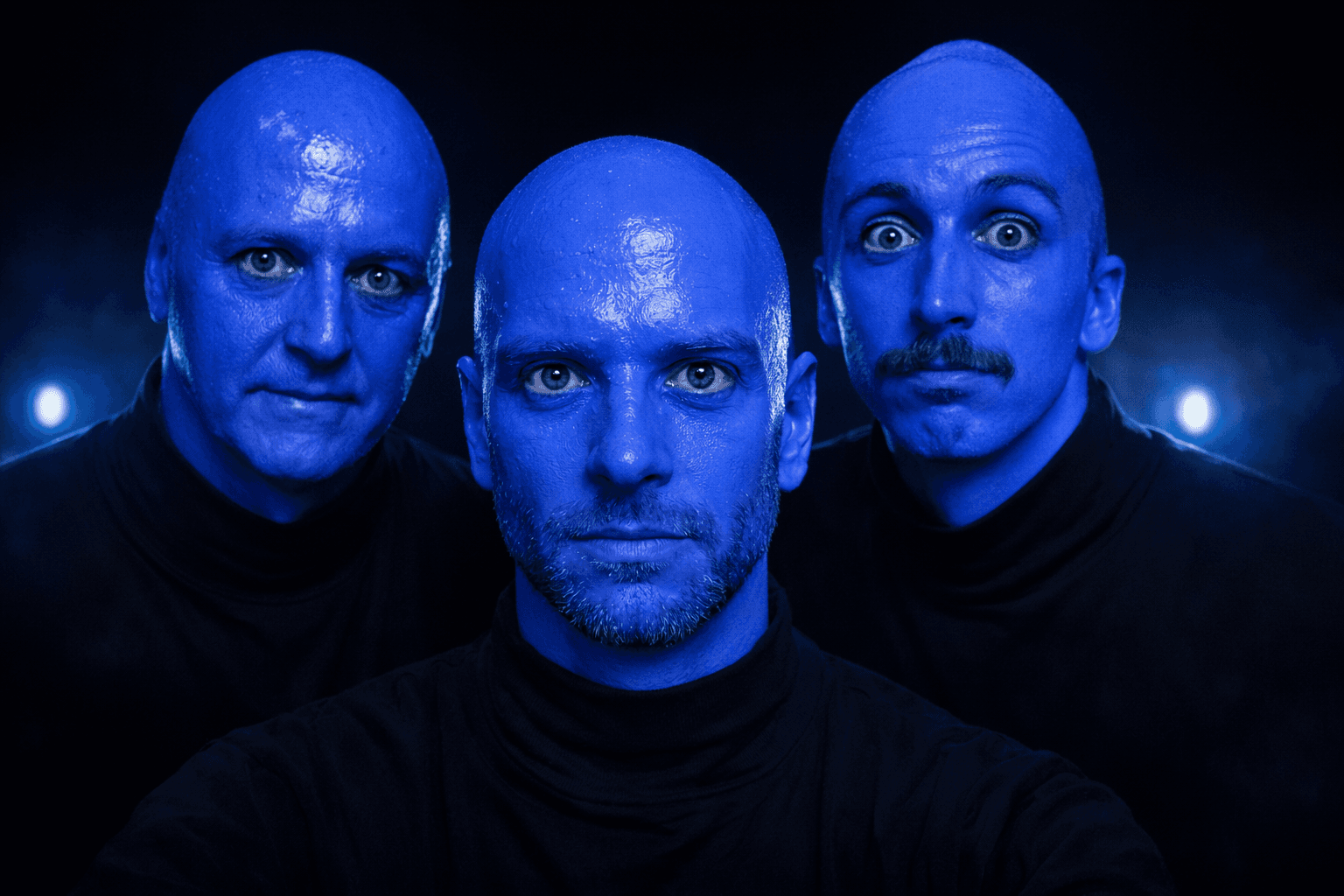 The Blue Man Group Trio